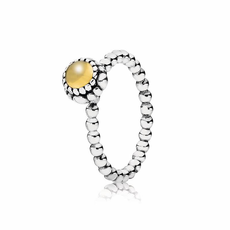 Pandora Birthday Blooms Ring November Silver Egypt YP5219087